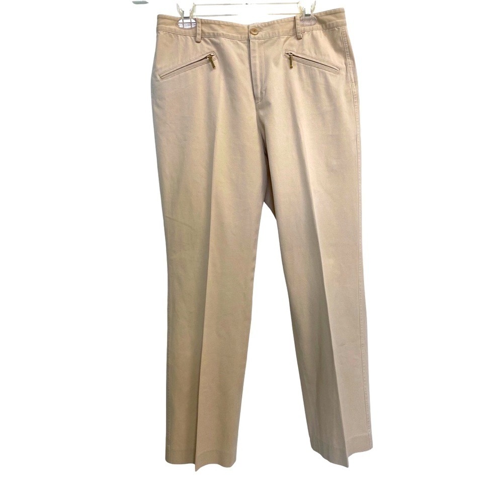 Lauren Ralph Lauren Women’s High Waisted Beige Chinos Size 10